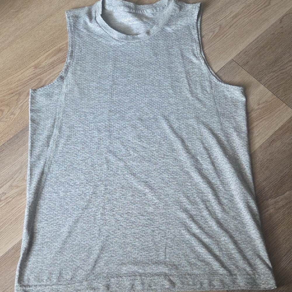 Outdoor Voices Relaxed Gray Muscle Tee